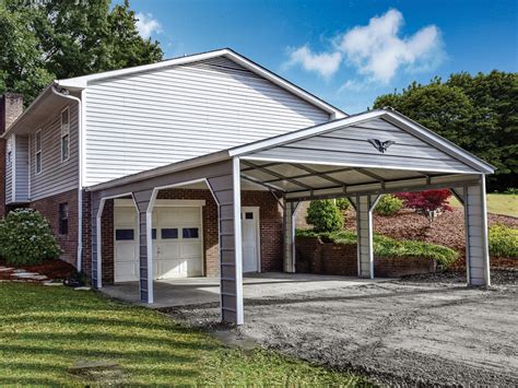 attached metal carport to house|carport additions to existing house.